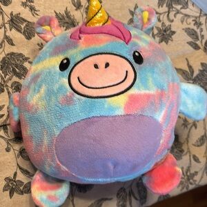 Purple Huggle Pet Unicorn Hoodie